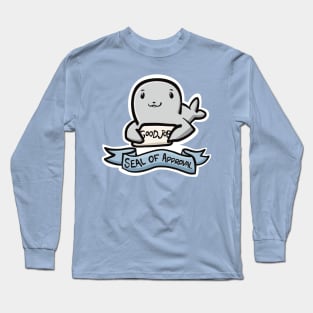 Seal Of Approval - Seal Pun Long Sleeve T-Shirt